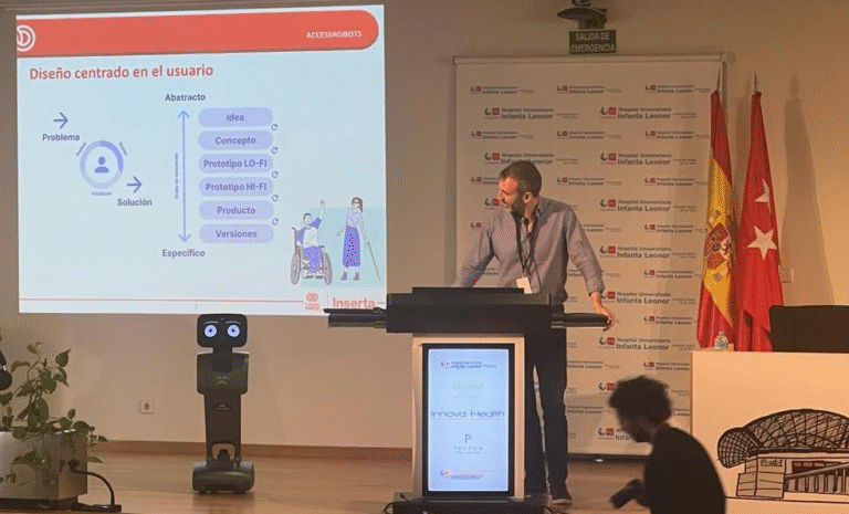 robot TEMI personas mayores discapacidad